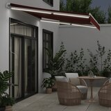 Tenda na ručno uvlačenje s LED bordo 350 x 250 cm | Eponuda.com