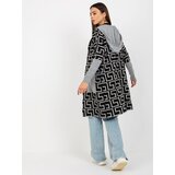 Too Bee s Cardigan-VI-SW-21TU1446.19P-Grey-Black | Shoptok.si