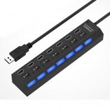  USB 2.0 HUB 7portni sa prekidačima | Eponuda.ba