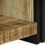vidaXL Klubska miza 90x50x38 cm iz trdega grobega lesa mangov | Shoptok.si