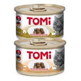 Tomi Cat konzerva za mačke komadići u gelu - Losos i piletina 85g | ePonuda.com