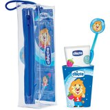 Chicco Travel Set set njege za zube Blue 3 y+ 1 kom Cijene