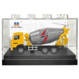  Kolekcionarski model tovornjaka mešalca za beton Huina 1:80 - siva/rumena | Shoptok.si