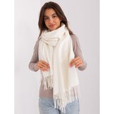 Wool Fashion Italia Scarf-AT-SZ-23185.93P-ecru | Shoptok.si