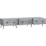 TV omarica Siva Sonoma 147 x 34,5 x 30 cm Inženirski les, (5000210577) | Shoptok.si