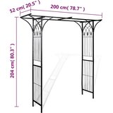  Vrtni Luk 200x52x204 cm | Eponuda.com