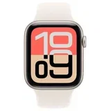 watch se 3 cellular 44mm starlight aluminium case with starlight sport band - s/m (mepe4rk/a)