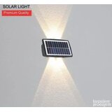  solarna zidna dekorativna lampa za fasade sa 4 led diode – IP65 | Eponuda.com