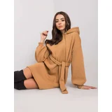 BASIC Feel Good Dress-RV-SK-7253.13-camel