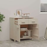  Komoda HAMAR boja meda 79 x 40 x 80 cm od masivne borovine | shoptok.hr