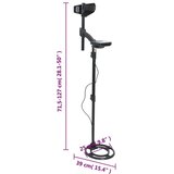 vidaXL Detektor metala sa samopodešavanjem 18 cm dubina pretraživanja | shoptok.hr
