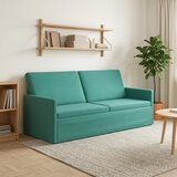 SOFA za 3 osobe Tirkizna 190 x 81 x 82 cm Baršun | shoptok.hr