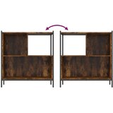  Regal za knjige boja hrasta 72x28x77,5 cm od konstruiranog drva | shoptok.hr