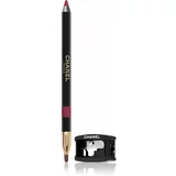Chanel Le Crayon Lèvres Long Lip Pencil svinčnik za ustnice za dolgoobstojen učinek odtenek 186 Berry 1,2 g