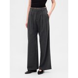 GAP Trousers 365 Twill Pleated - Ladies | Shoptok.si