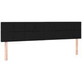  s oprugama i madracem crni 200x200 cm od tkanine | shoptok.hr