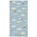  Tapeta - Illustration - Yellow-blue airplanes against a blue sky. 50x1000 Vodootporna | shoptok.hr