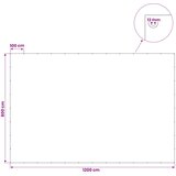 CERADA s rupama Svjetlosiva 8 x 12 m 180 gsm PE | shoptok.hr