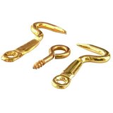 STABILIT Klavirski kavelj (Dolžina: 30 mm, 4 kos, Medeninasta prevleka) | Shoptok.si
