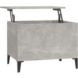  Stolić za kavu boja betona 60 x 44 5 x 45 cm konstruirano drvo | shoptok.hr