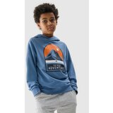 4f boys' hoodie - blue cene
