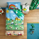 Catherine Lansfield Otroška posteljnina za posteljico 120x150 cm Farmyard Animals – | Shoptok.si