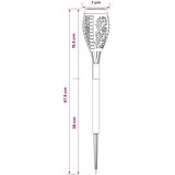  Solarna svjetla za vanjsku upotrebu s tlošcem 12 pcs 47,5 cm | shoptok.hr