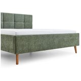 Meise Möbel Kaki zelena oblazinjena zakonska postelja s prostorom za shranjevanje z letvenim dnom 180x200 cm Nova – | Shoptok.si
