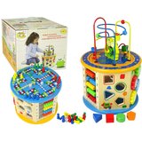Montessori drveni edukacijski set labirint s abakusom | shoptok.hr