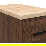 vidaXL Garažni ormar za odlaganje 30x51x85 cm masivne borovine | shoptok.hr