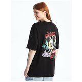 LC Waikiki Crew Neck Mickey Mouse Printed Short Sleeve Women's T-Shirt cene