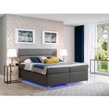 ELTAP Tapecirani boxspring krevet Amadeo s LED rasvjetom-160x200-Soft 29 | shoptok.hr