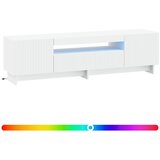  LED TV kabinet Bijela Konstruirano drvo | shoptok.hr