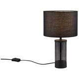 Tri O Črna namizna svetilka s tekstilnim senčnikom (višina 33,5 cm) Grazia – | Shoptok.si