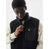 Pull&Bear Prsluk crna / bijela | shoptok.hr
