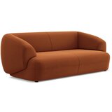 Makamii Oranžna žametna sedežna garnitura 212 cm Moana – | Shoptok.si