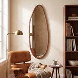 MID.YOU STENSKO OGLEDALO, 50/150/3 cm les, steklo, leseni material | Shoptok.si