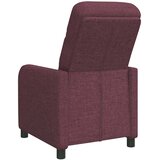  Fotelja s nagibom Ljubičasta Tkanina | shoptok.hr