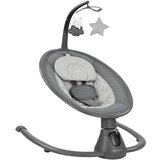 Kikka Boo Ljuljaška TWIDDLE side-to-side sa adapterom i daljinskim upravljačem grey | ePonuda.com
