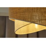  Duolla - Visilica na sajli YUTE CELLO 1xE27/15W/230V prečnik 45 cm braon/siva | Eponuda.com