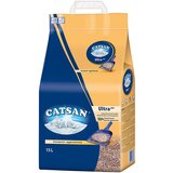 Catsan Ultra Plus sprijemljiv pesek - 15 l | Shoptok.si