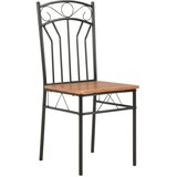  Jedilni stoli 4 kosi rjavi mediapan, (20700617) | Shoptok.si