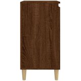  Nočna omarica rjavi hrast 40x35x70 cm inženirski les, (20733955) | Shoptok.si