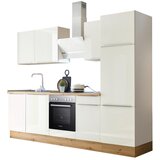 RESPEKTA Kuhinjski Blok Premium Marleen 280cm, Bela, Visoki Sijaj | Shoptok.si