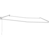 Nadstrešnica Bijelo 4 × 3 m Metal | shoptok.hr
