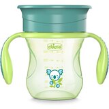 Chicco Perfect Cup 360 šalica s ručkama 12 m+ 200 ml | shoptok.hr