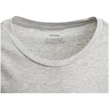 Adidas Majice s kratkimi rokavi YG Essentials Linear Tee Siva | Shoptok.si