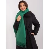 Wool Fashion Italia Scarf-AT-SZ-23185.93P-dark green | Shoptok.si
