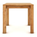  Hrastov stol 80 x 80 cm, prirodan, svilenkasto polumat | shoptok.hr