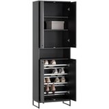MID.YOU Omara Za Čevlje Janne, Črna | Shoptok.si